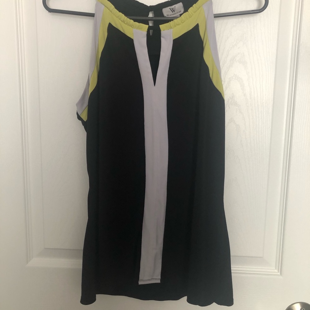 Worthington. Sleeveless Top.